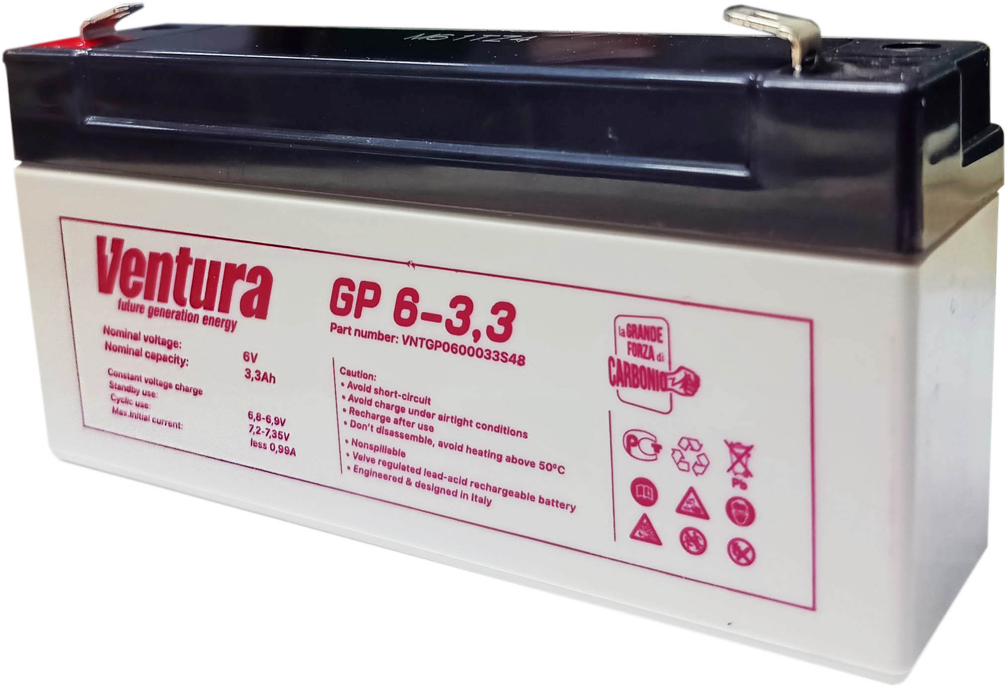 Батарея акумуляторна VENTURA GP 6-3,3 (1042424)